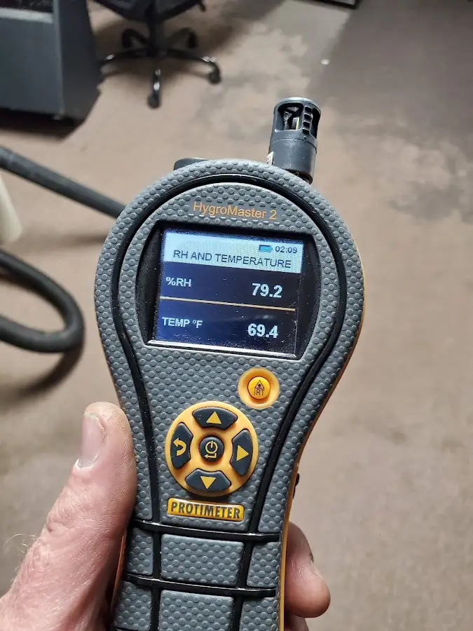 Moisture meter humidity assessment for Fire & Smoke Damage Restoration in Montgomery